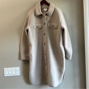 Joie Sherpa Teddy Coat